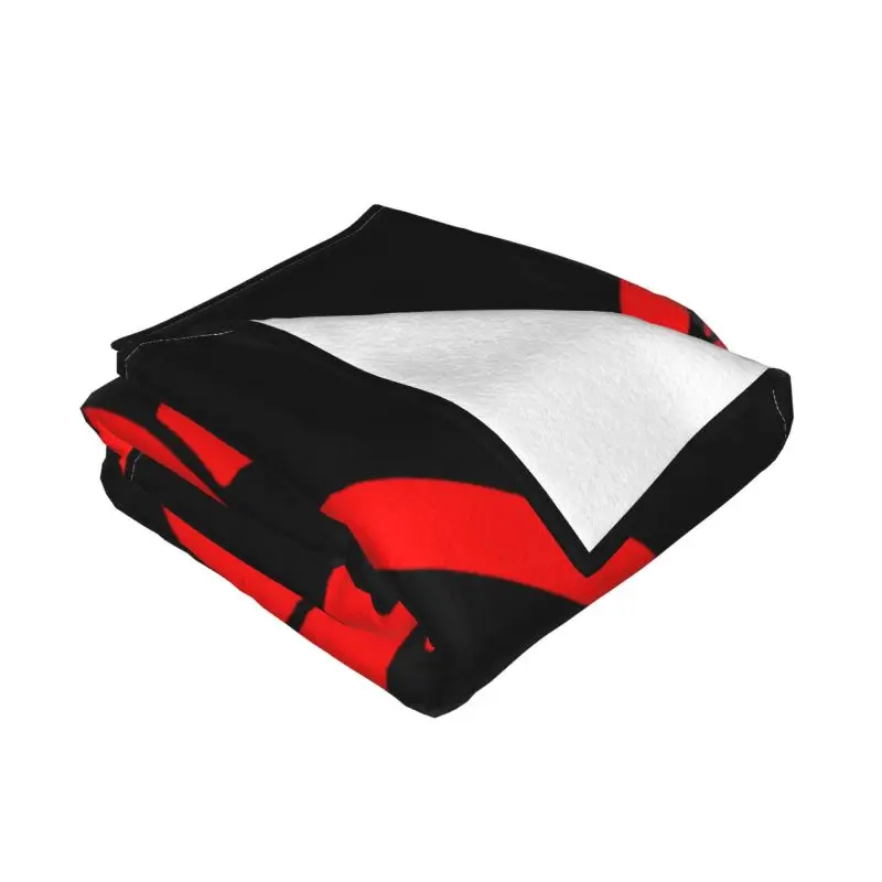 Удобное плюшевое одеяло в стиле хип-хоп с принтом призрачная собака |