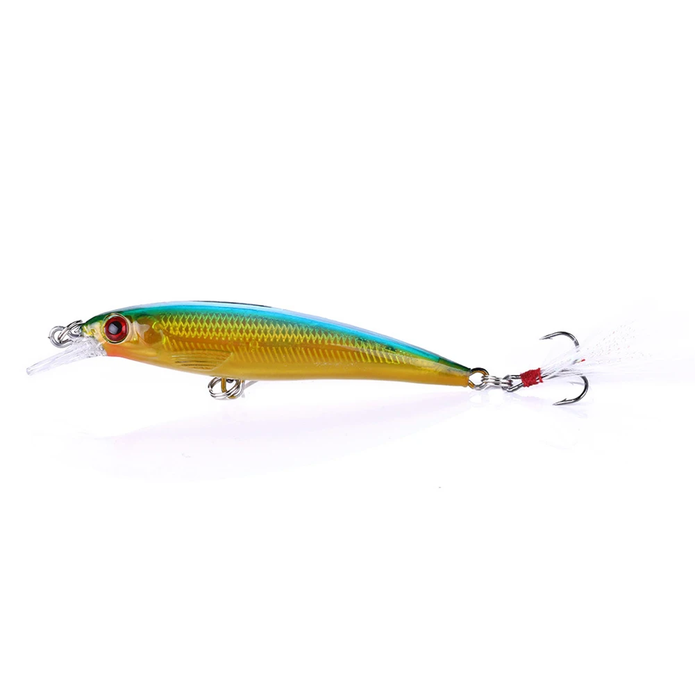 

9cm/8g Trolling Bait Minnow Fishing Lure Bass Crankbait Tackle Wobbler Environment-friendly Fish Lure For Freshwater Saltwater