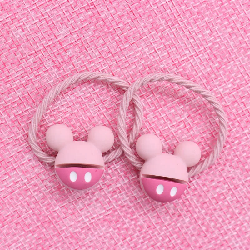 2 шт./компл. Лидер продаж резиновые резинки для волос в виде мультяшной мышки