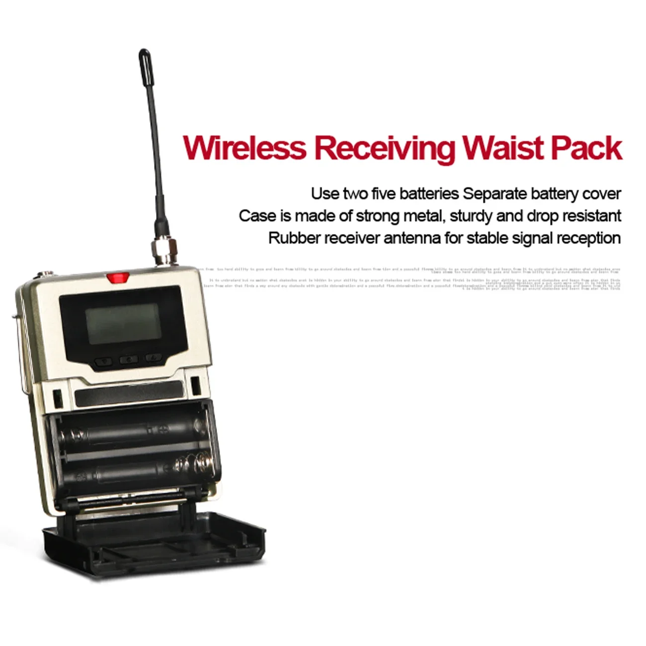 Biner J2 2-канальный передатчик персональная беспроводная система внутриушного