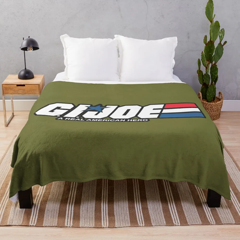 

GiJoe Logo Throw Blanket Giant Sofa Blanket Hair Blanket