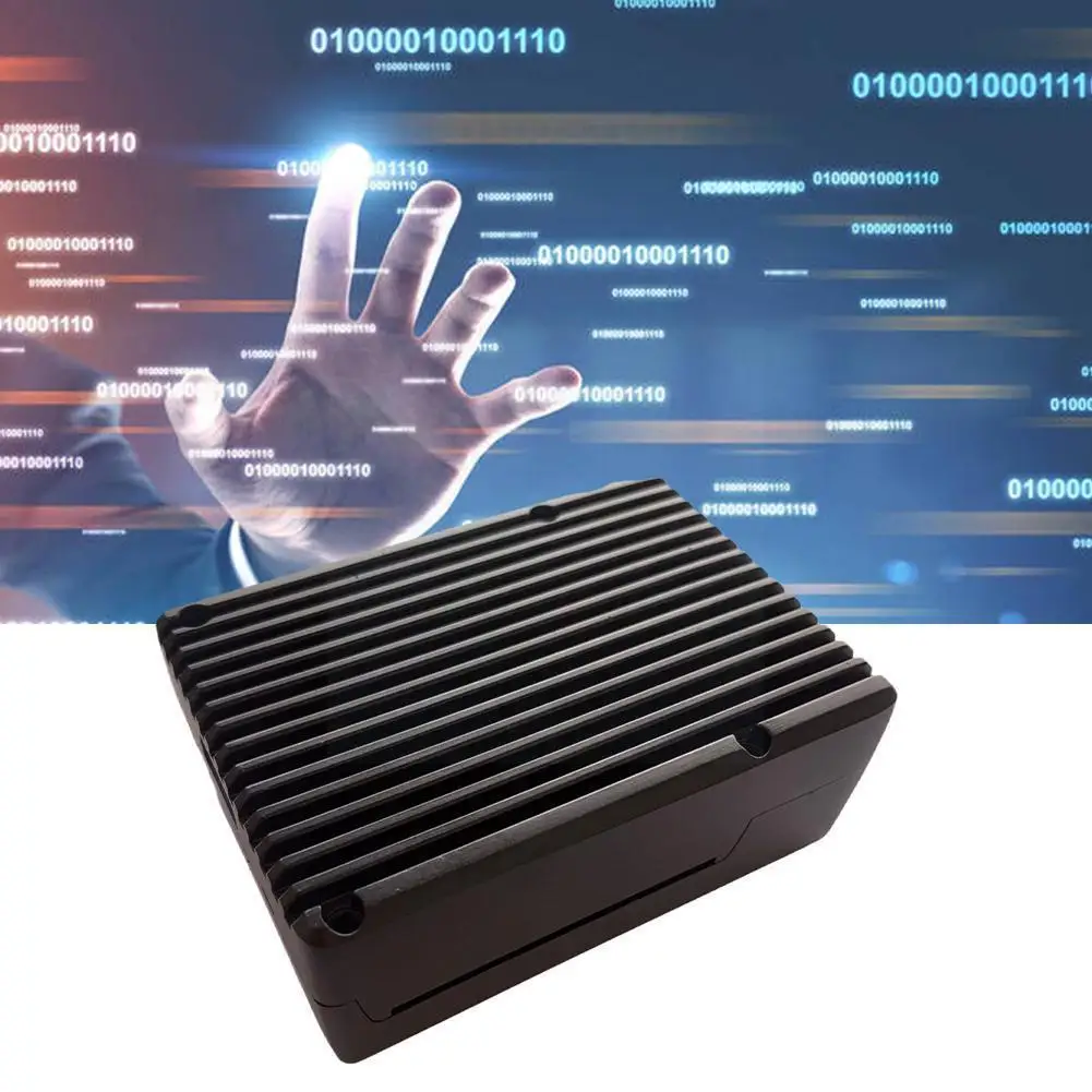 

Raspberry Pi 3b+ /3b Aluminum Passive Cooling Metal Enclosure Heat Dissipation For Raspberry Pi 3b/3b P8u7