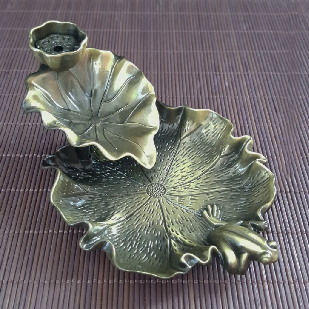 

Металлическая аромалампа-водопад Incense Waterfall