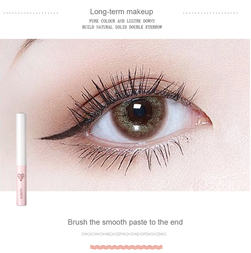 New Long Curling Mascara Thick Encryption Lasting Natural Fine Brush Head Does Not Blur Eyelash Primer Eyes Cosmetics |
