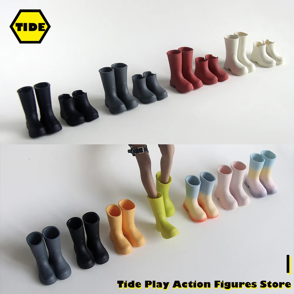 

HotPlus hp074 1/6 Female Cute Mini Rubber Boot Colorful Hollow Rain Shoes Dolls Accessories Toys for 12" Action Figure Body