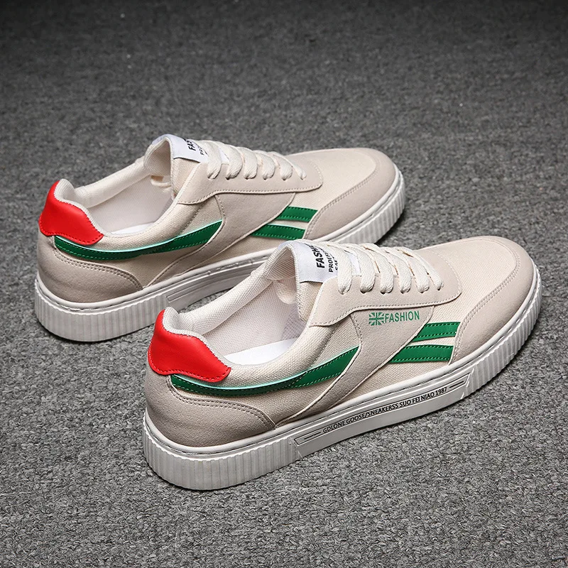 Мужские холщовые кроссовки