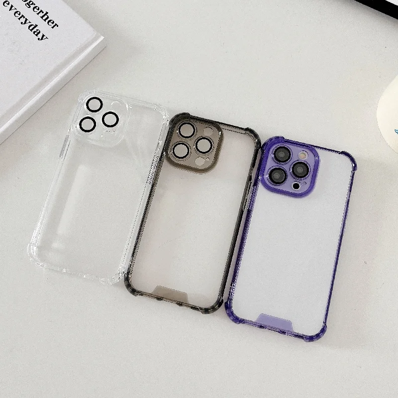 

Прозрачный ударопрочный чехол для iPhone 14 Plus 13 Pro Max 12