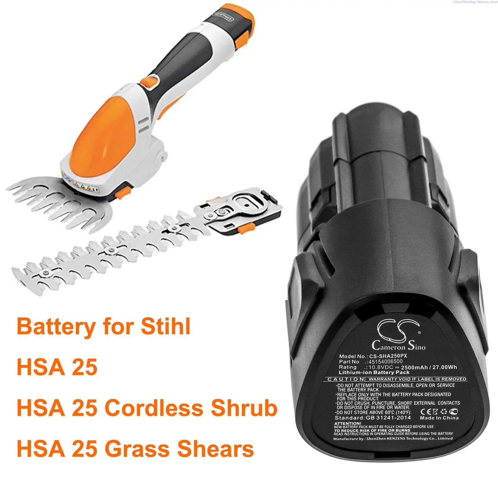 Stihl hsa 25 battery deals