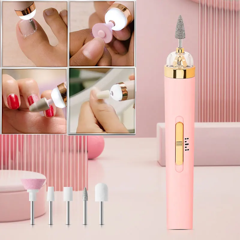 

Electric Nail Grinder Nail Polishing Machine Light Portable Manicure Art Pen