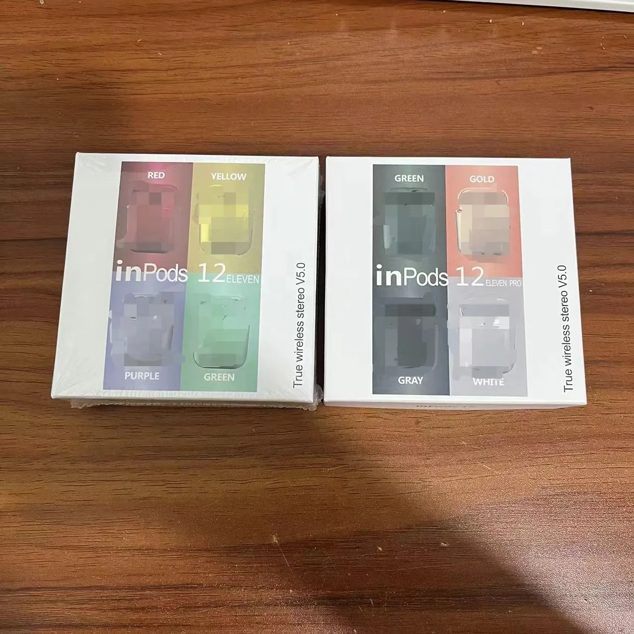 Металлическая Беспроводная bluetooth-гарнитура macaron TWS inpods12 eleven подарочные перекрестные наушники pop-up