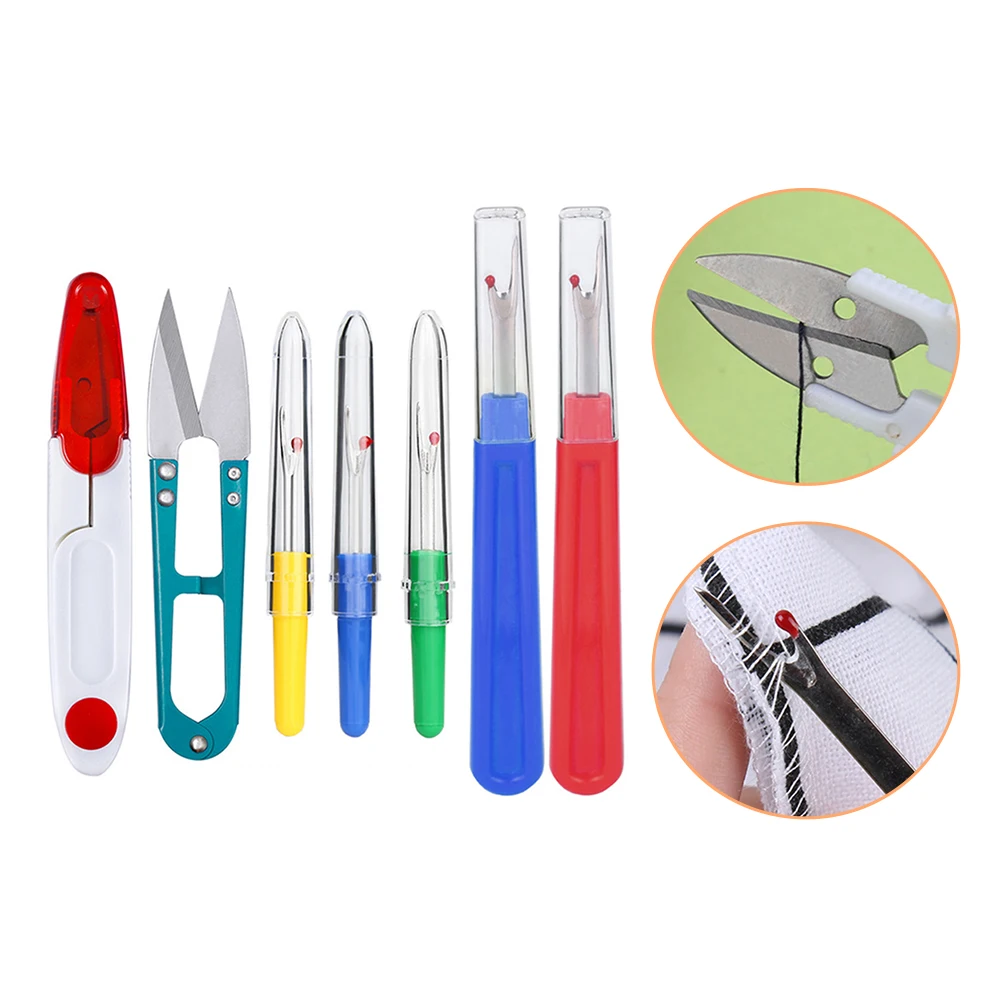 

Seam Ripper Assortment Thread Remover Kit Big and Small Stitching Thread Unpicker & Thread Cutter for Sewing Needlework