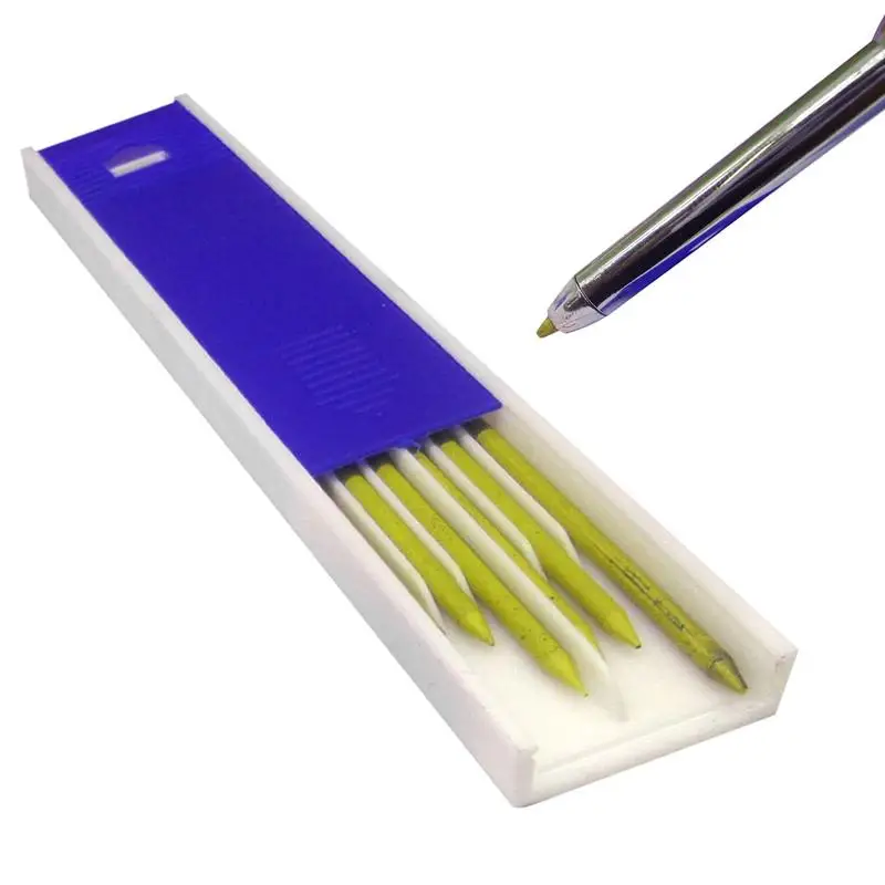 Refill Leads For Deep Hole Mechanical Pencil Marker Marking Woodworking Tools  3 Colors