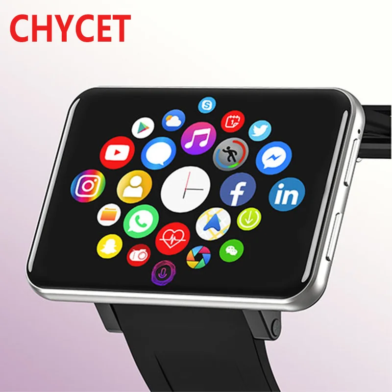 Мужские и женские умные часы с большим экраном 2 86 поддержкой 4G звонков видеочата