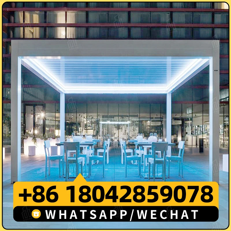 Индивидуальные открытые садовые перголи напольные водонепроницаемые беседки 3x3