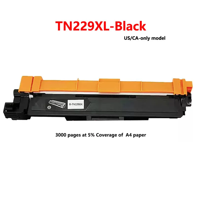 Фото Совместимый тонер-картридж TN229XL с чипом для Brother HL-L3220CDW, L3280CDW, MFC-L3720CDW, L3780CDW, только для США и Канады. №2