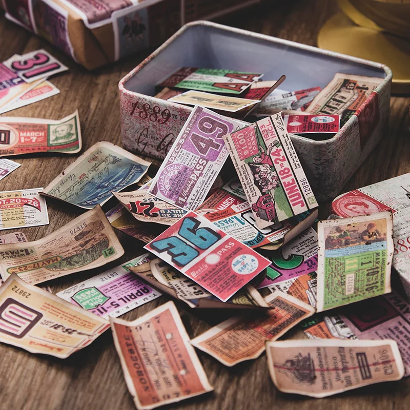 

45 шт./лот Kawaii канцелярские наклейки винтажная литература «сделай сам» нежелательный журнал бумажные наклейки планировщик декоративные моб...