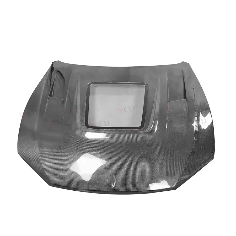 Капот двигателя из углеродного волокна в стиле TC для Maserati Levante прозрачная