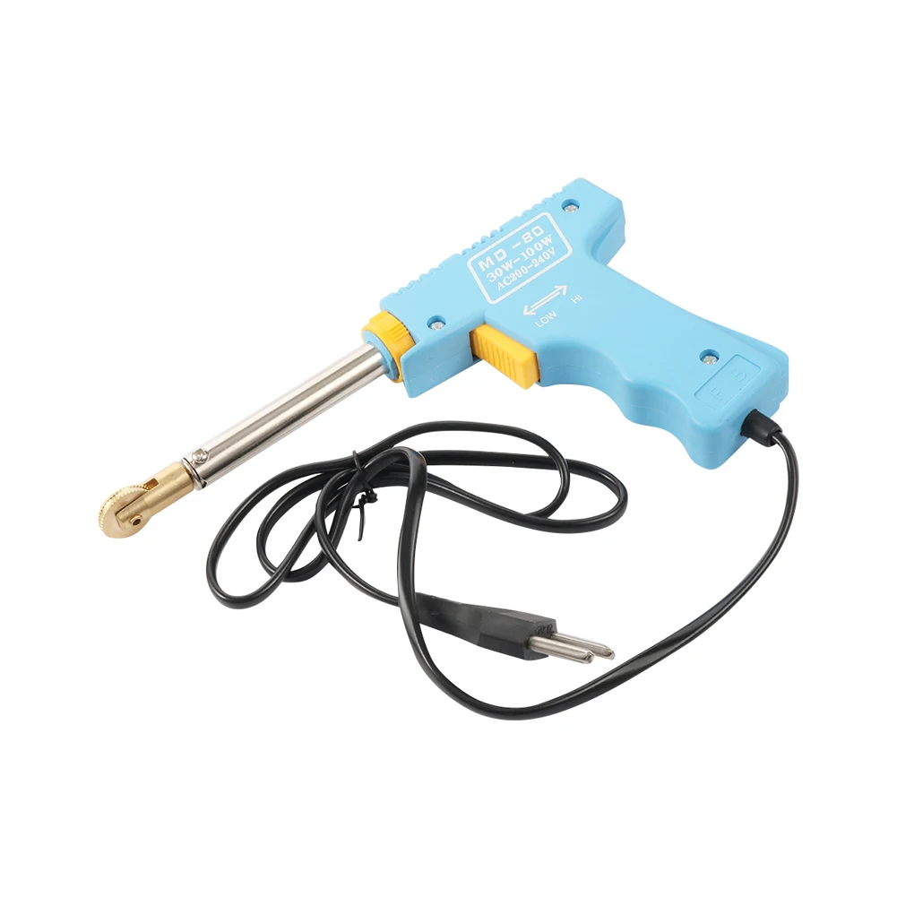 

Электрический пистолет для пчеловодства MD-80 синего цвета 30-100 Вт