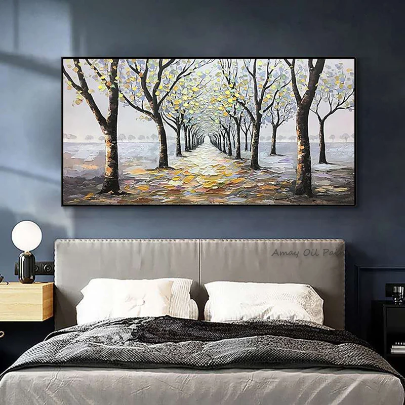 Картина маслом &quotДеревья&quot Noom