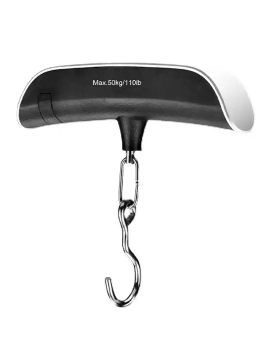 Цифровые ручные весы для багажа на 110lb/50 кг с ЖК-дисплеем и подсветкой