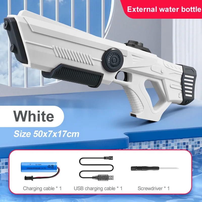 

Electric Water Gun Toys Bursts Children's High-pressure Charging Strong Energy Water Spray Guns Automatic Water Children's Toy