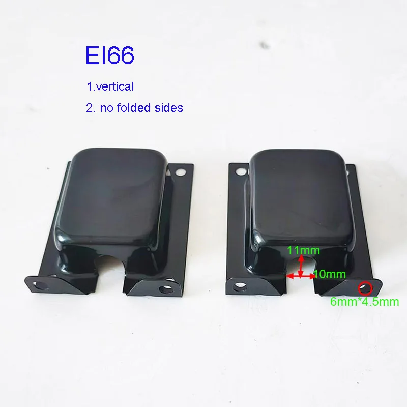 

2 шт. крышка трансформатора EI57/66/76 Защитная крышка Can Shield концевые колокольчики металлические кожухи боковая верхняя Защитная крышка