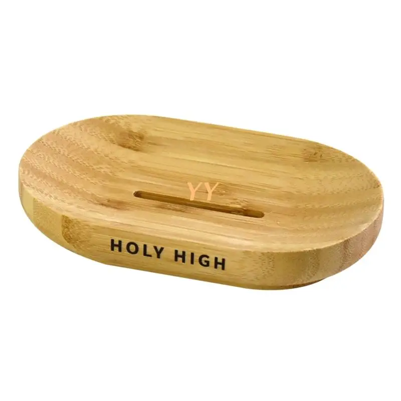 

Soap Dish Holder Bamboo Wooden Soap Case Sink Deck Bathtub Shower Box Sponges Draining Tray for Bathroom Kitchen
