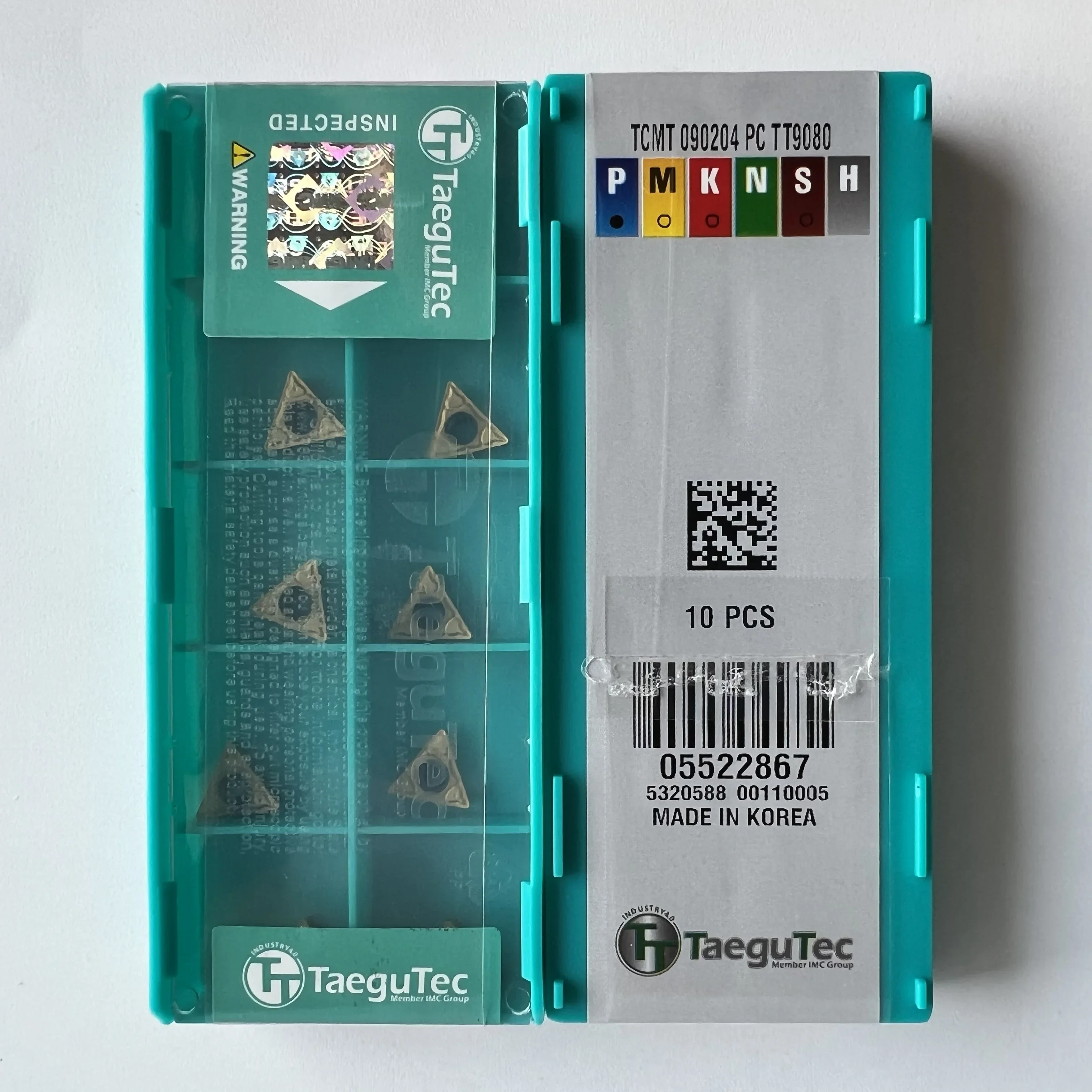 Лезвие Из Сплава TCMT090204PC TT9080 10 шт.