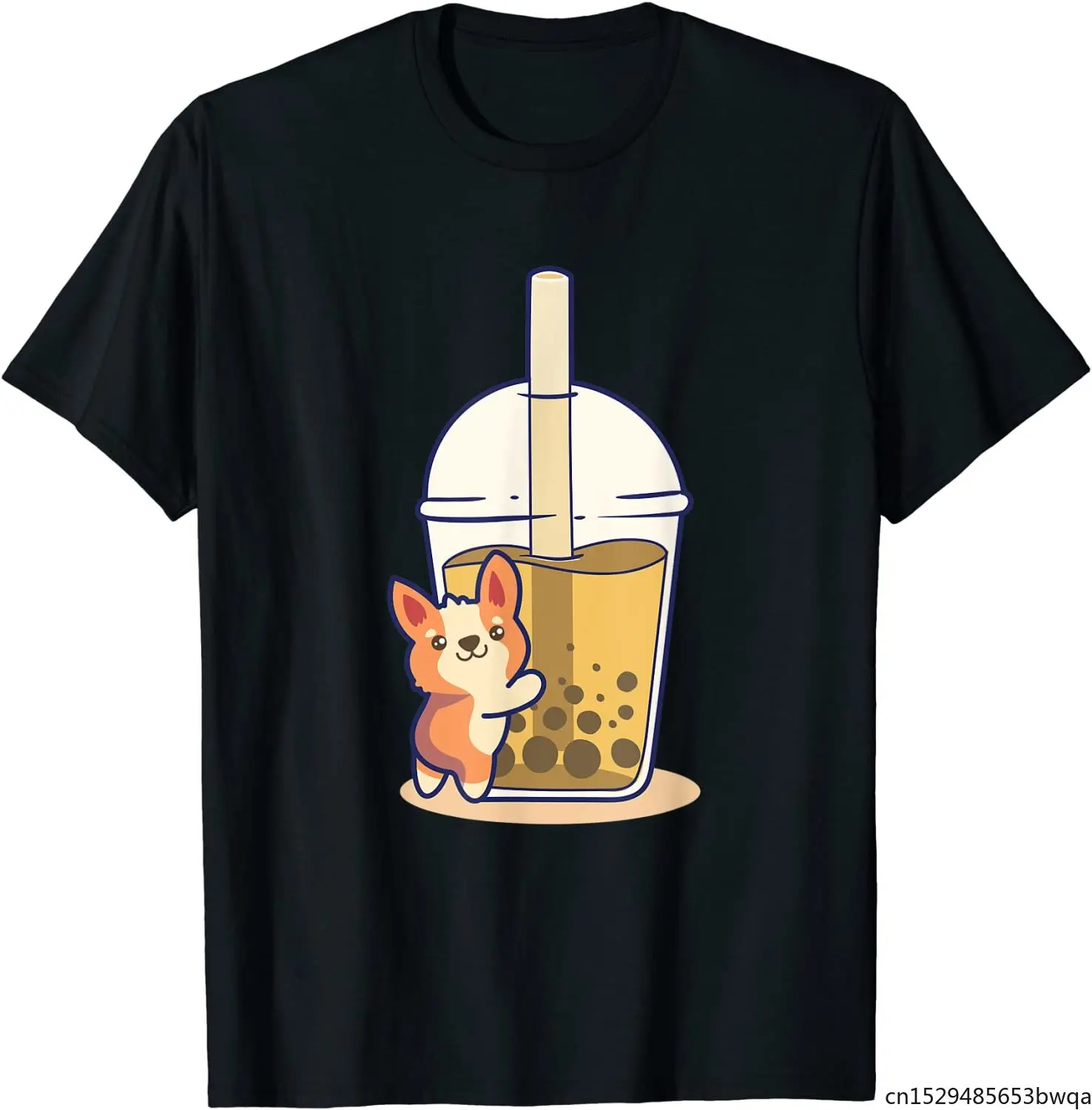 

Corgi Lover I Bubble Tea I Bobas I Boba Tea I Kawaii Corgi T-Shirt