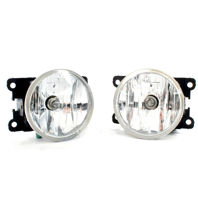

1Pair Car Front Bumper Fog Lights Driving Lamp With Bulb 9675450980 For Peugeot 208 2012-2019 Parts Kits