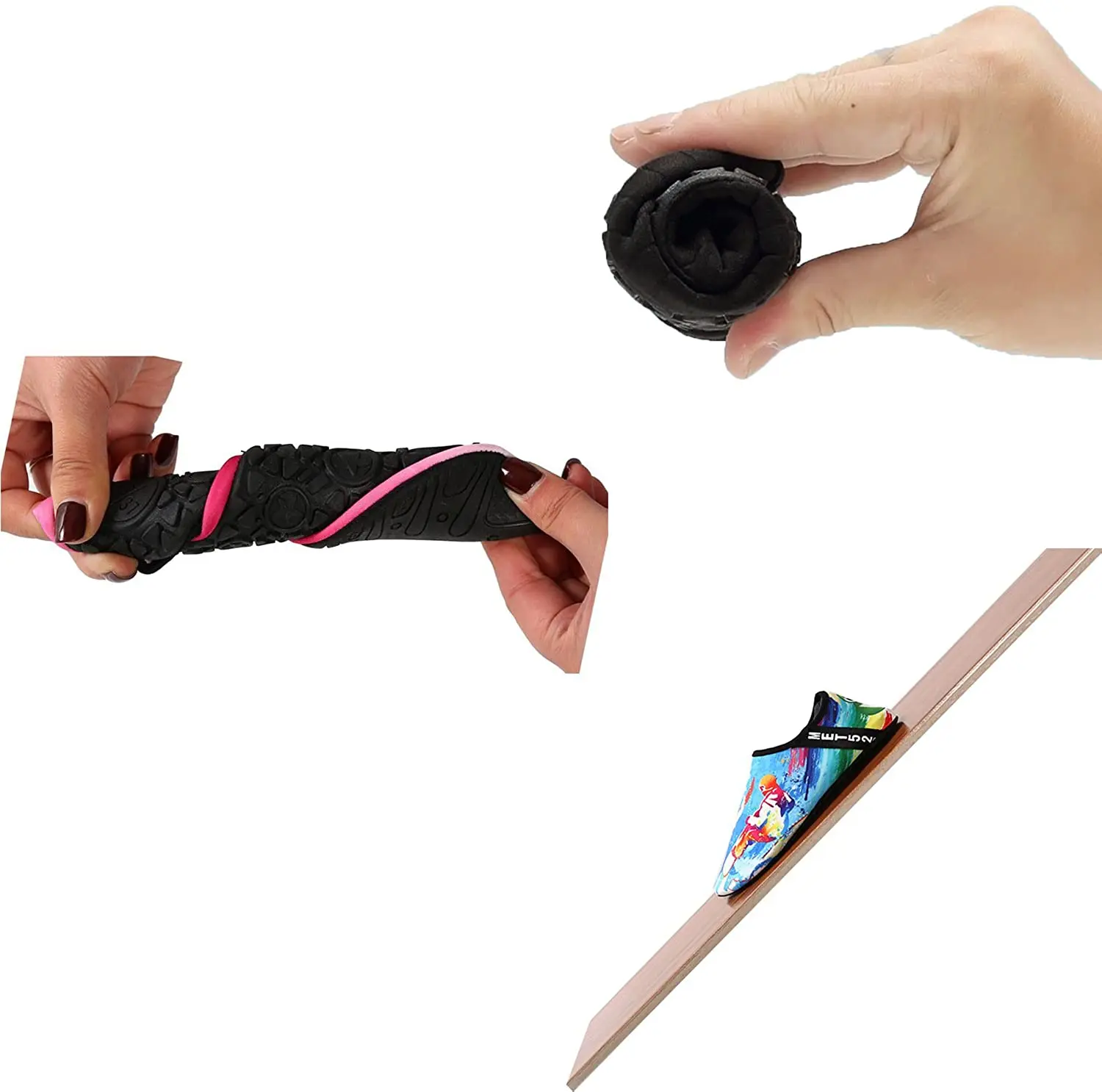 GAIVOTA Water Sneakers Barefoot Quick Dry Aqua Yoga Socks Pull On Men's Women's Neoprene Socks