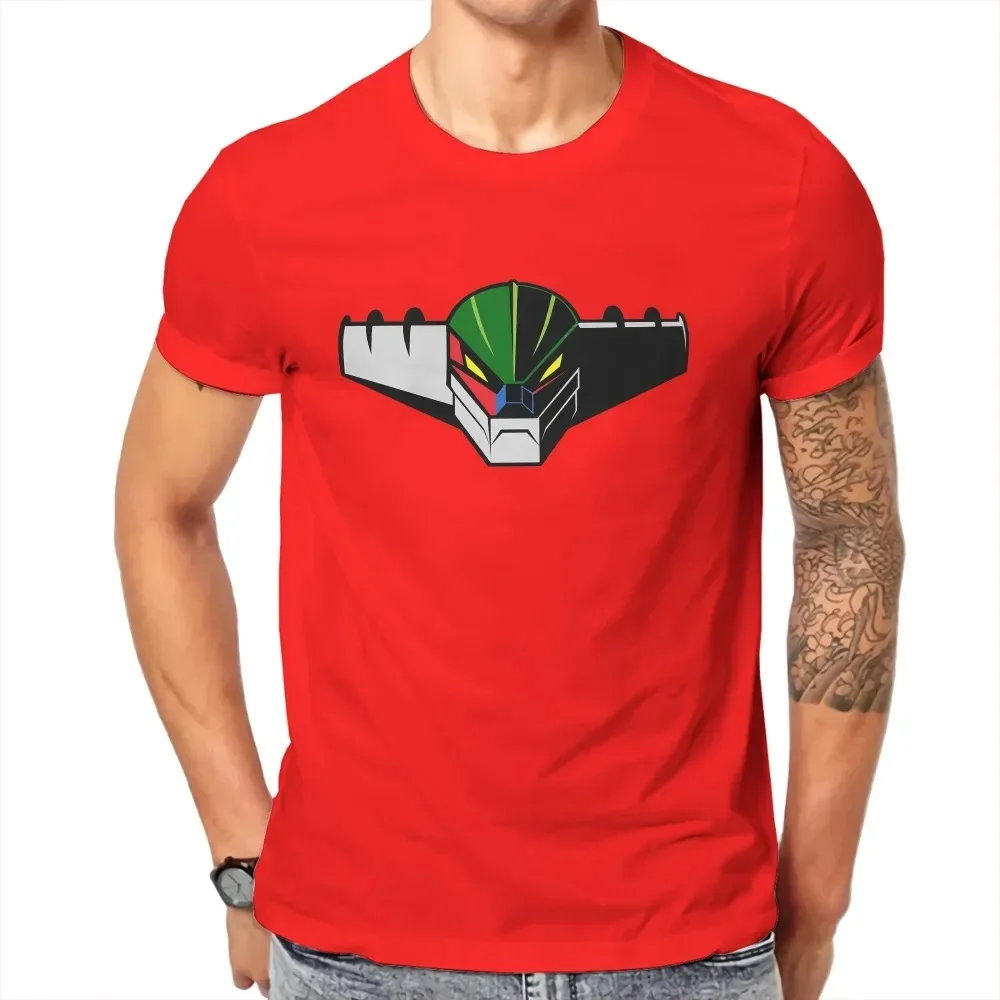 Футболка Jeeg с головой робота Классическая уличная мода новинка летняя мужская