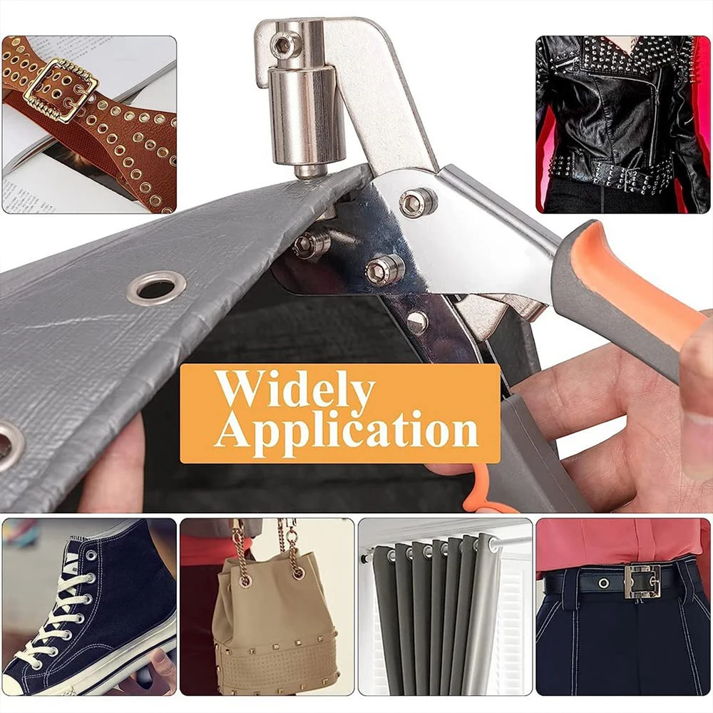 Набор плоскогубцев для век с 20/100/300/500 шт. люверсов диаметром 10 мм