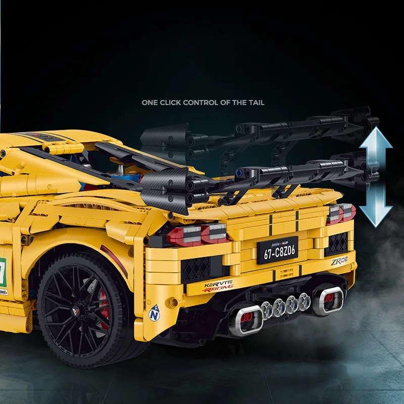 GULY 10622 Технический супер спортивный автомобиль 1:8 Модель City Racing Series DIY Игрушки
