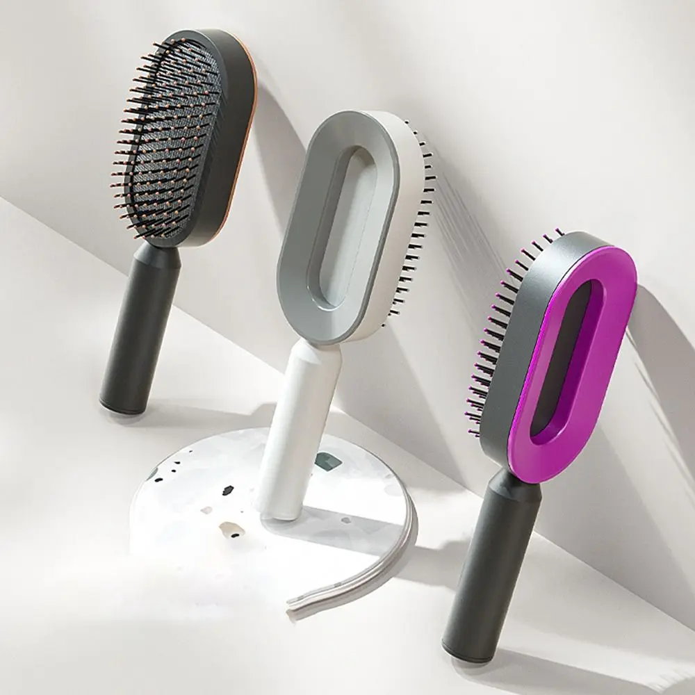 

Hair Remover 3D Air Cushion Massager Self Cleaning Hair Brush Hairdressing Brush Anti Static Airbag Massage Comb Brush