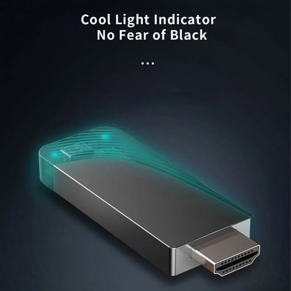 

Разрешение 1080P двухполосный Wi-Fi дисплей приемник адаптер HDMI-совместимый с низкой задержкой экран зеркальное отображение видео конвертер