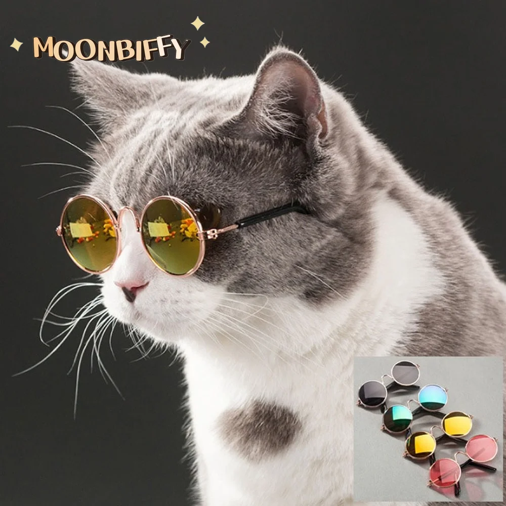 

Pet Cat Glasses Dog Glasses Pet Products for Little Dog Cat Eye Wear Dog Sunglasses Photos Props Accessories Pet Supplies Toy