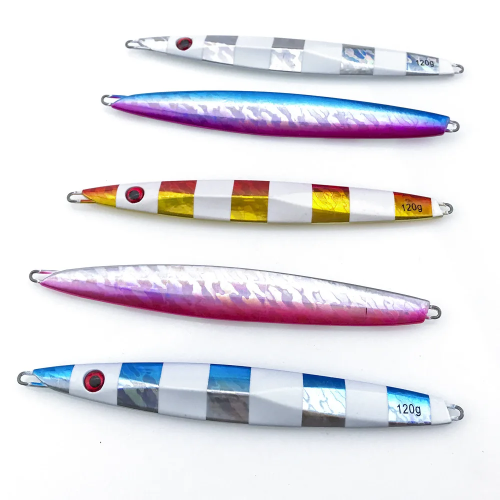 Морская рыболовная приманка светящаяся с железными пластинами 80 г | Спорт и