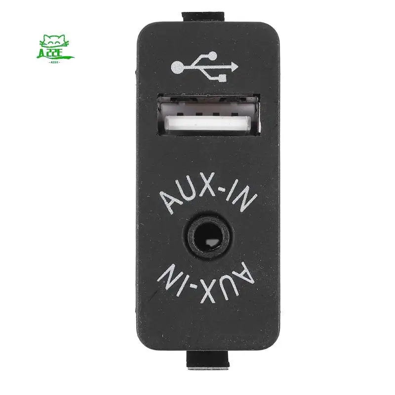 Фото A22E-Car USB AUX в вилке, вспомогательный входной адаптер для BMW E81 E87 E90 F10 F12 E70 X4 X5 X6 №1