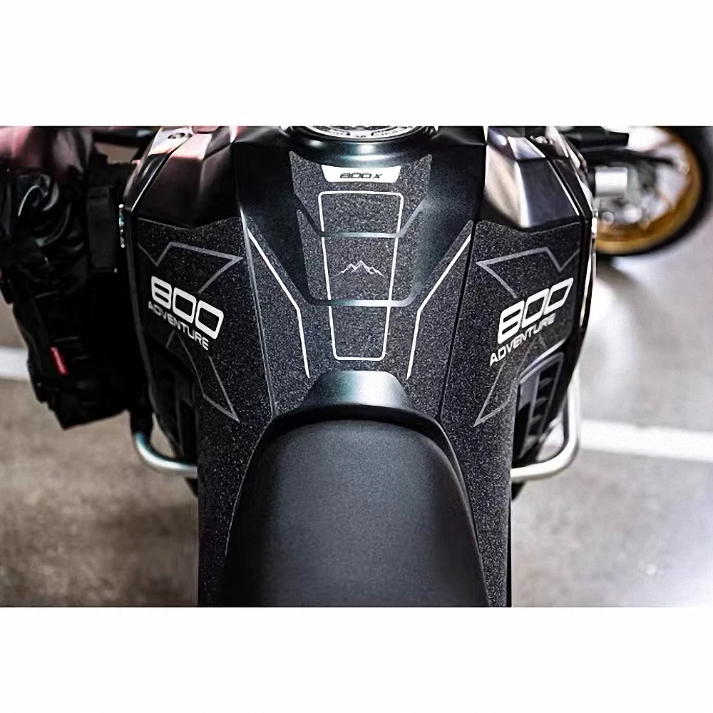 Фото Для Kove 800X Pro Tank Pad Светоотражающая наклейка Аксессуары для мотоциклов Fueltank Side Grafiche Rally Kit Защитная крышка Наклейка X 800 №4