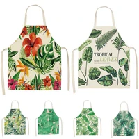 leaf pattern aprons mens womens aprons aprons kitchen baking accessories kitchen and household supplies chef aprons anti dirty