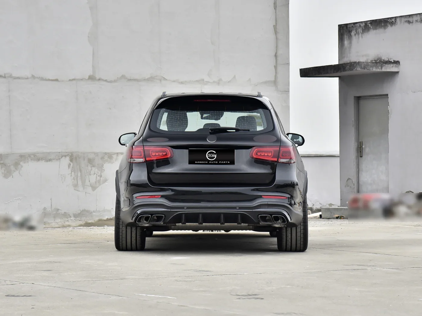 Автомобильные детали комплекты кузова для Mercedes Benz GLC обновление GLC63 AMG задний