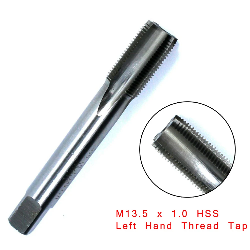 

Высокоскоростной стальной кран M13.5 X 1,0 мм из быстрорежущей стали с левой резьбой металлический инструмент полированная поверхность ручные ...