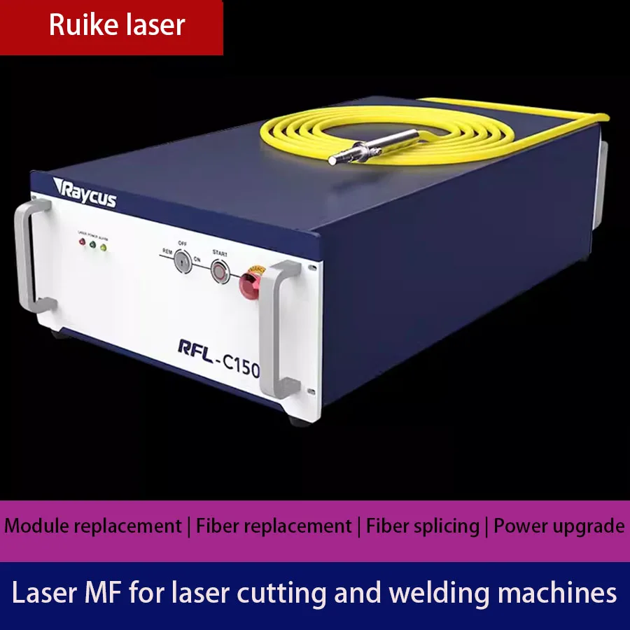 Лазер MAX Chuangxin / Raycus RuiKe Laser 1500 Вт 2000 3000 6000 Станок для лазерной резки волокна