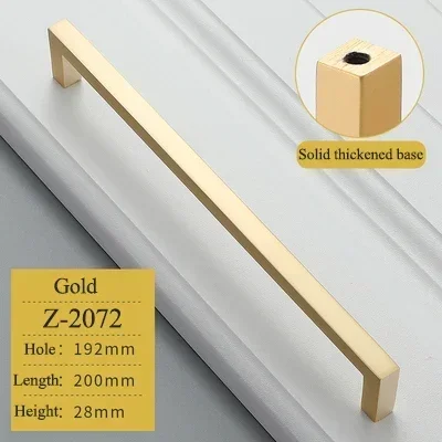 

Ручка для шкафа TINYHOB золотая