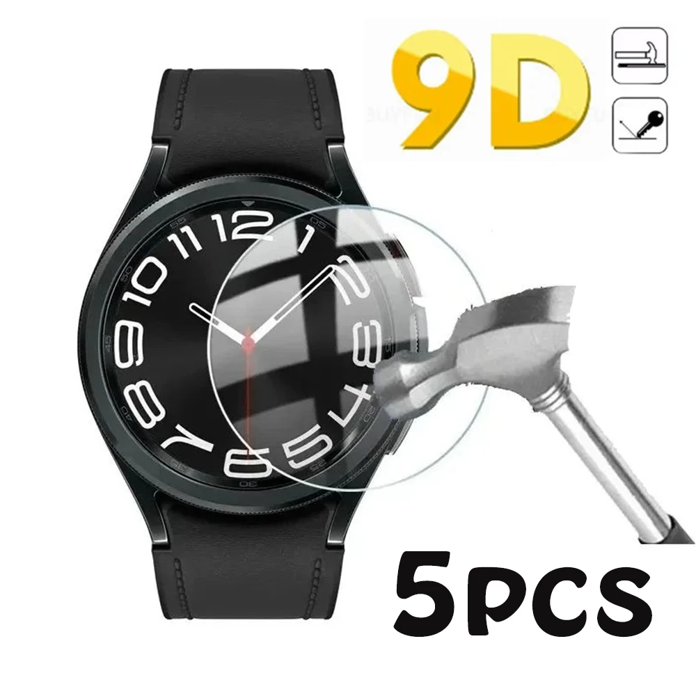 Защитная пленка для Samsung Galaxy Watch 3 4 5 6 7 40 41 42 44 46 45 47 мм Gear S2 Classic Ultra S4 HD стеклянная
