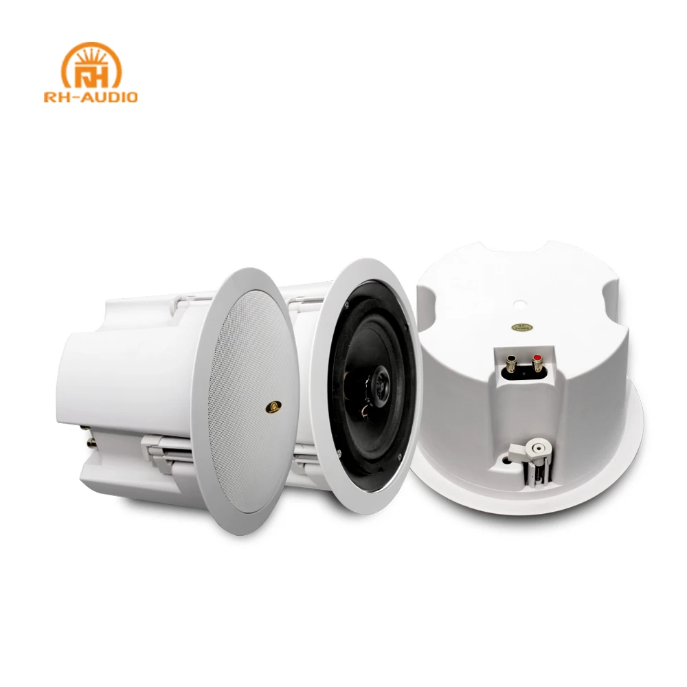 

RH-AUDIO 30W 2-сторонний потолочный динамик с задней крышкой для системы PA