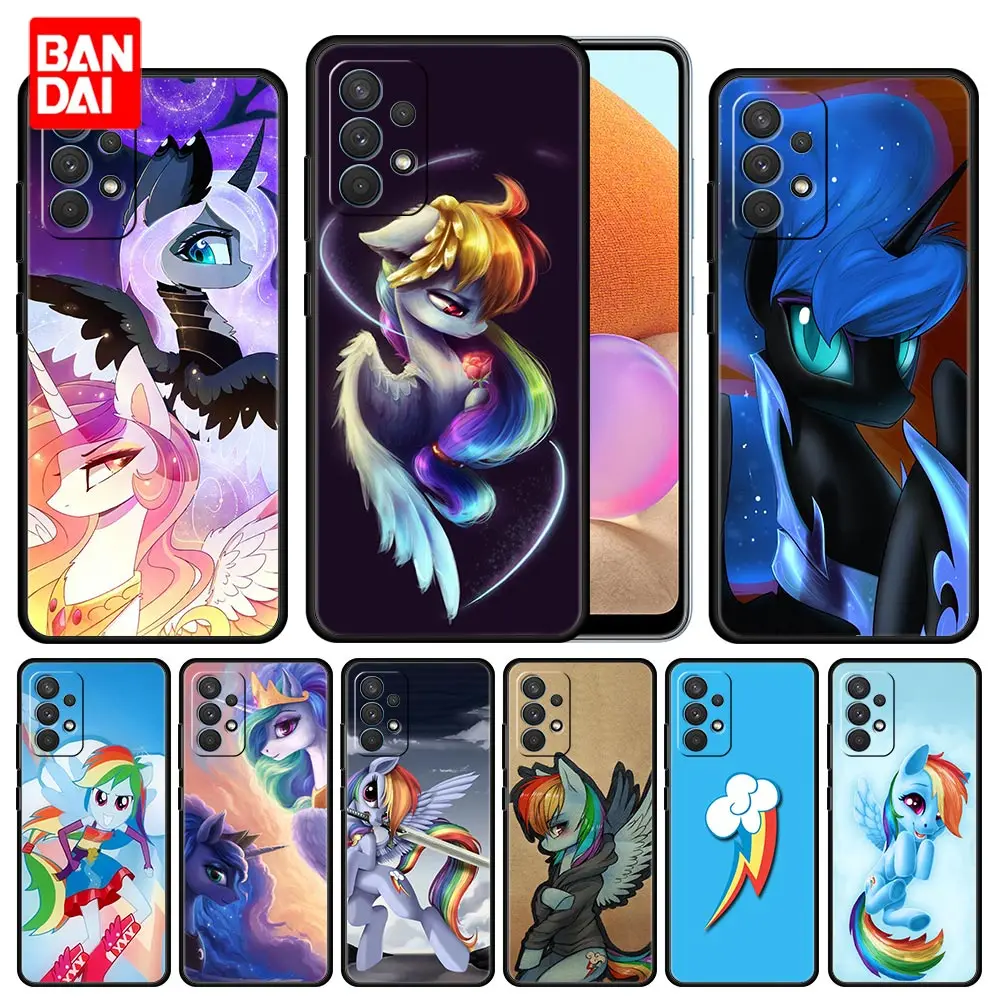 

Little Pony Rainbow Dash Phone Case for Samsung Galaxy A51 A52 A03 A13 A31 A32 A50 A70 A71 Note 20 Ultra 5G Korea Casing Style