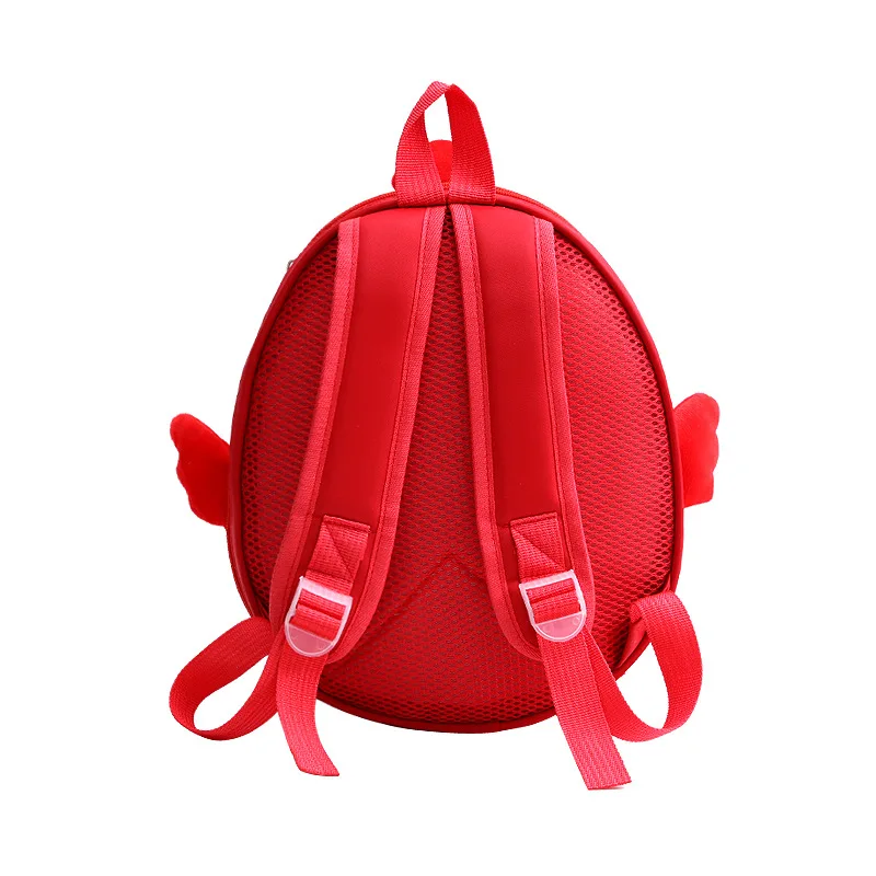 Kindergarten Boys Girls Hard Shell Schoolbag 3D Cute Cartoon Chicken Travel Book Bag Double Shoulder Straps Eggshell Backpack enlarge