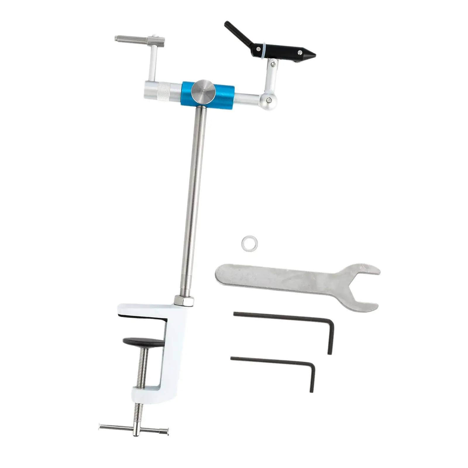 Тиски для завязывания мушек регулируемый сплав путешествий зажимы C инструмент